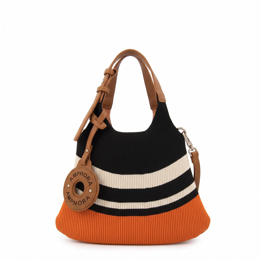 Cartera bandolera con asas kalista pequeña negro