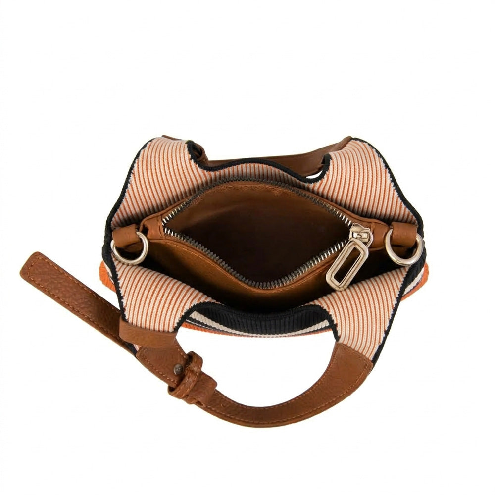 Cartera bandolera con asas kalista pequeña negro