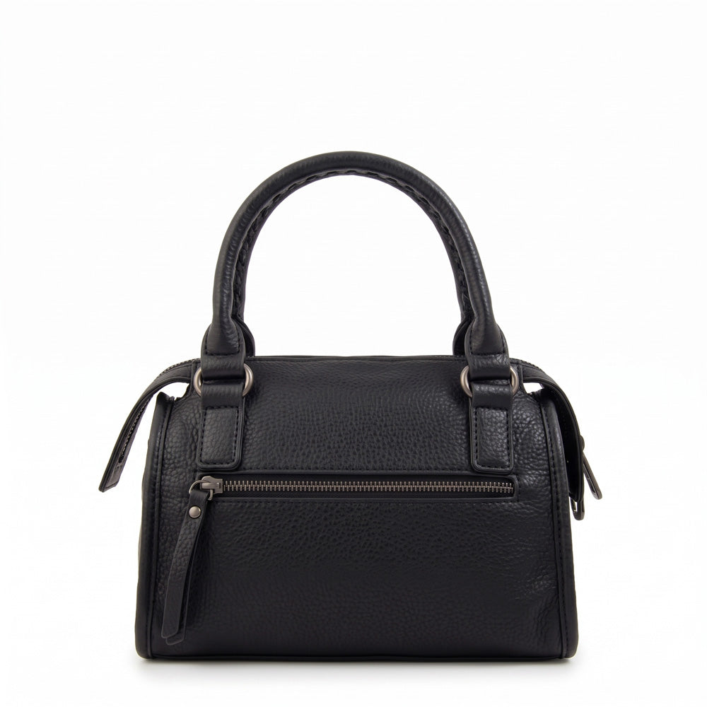 Cartera tote baul lisy pequeña negro
