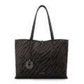 Cartera tote bote reversible moira grande negro