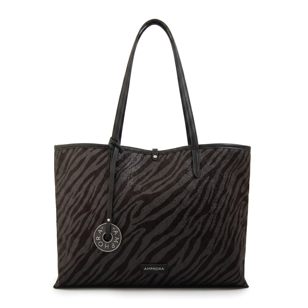 Cartera tote bote reversible moira grande