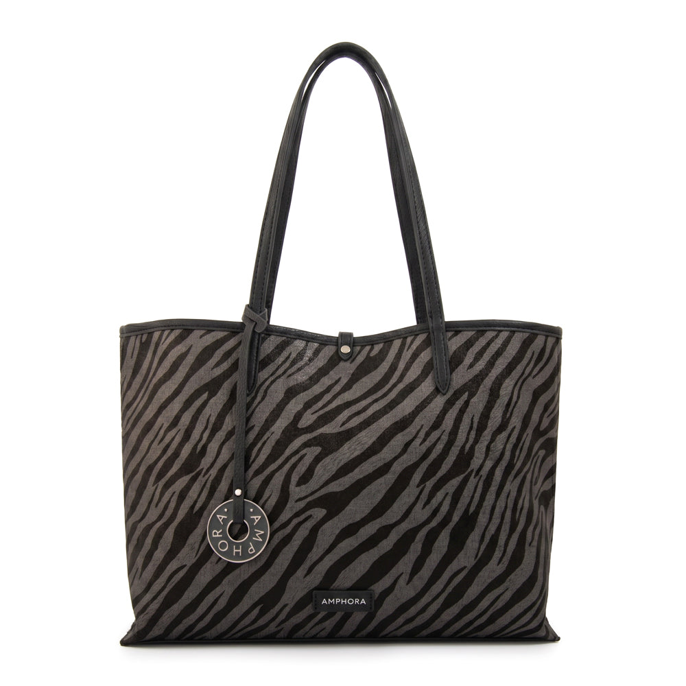 Cartera tote bote reversible moira grande