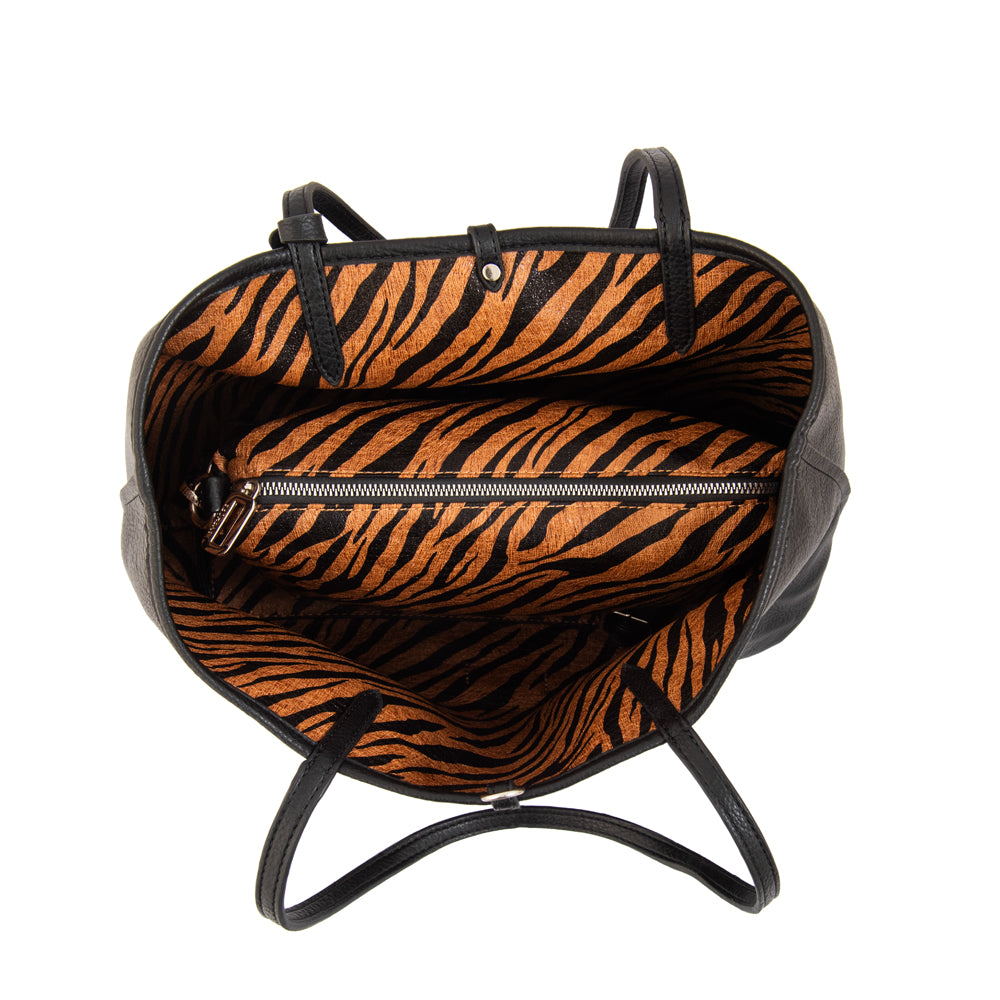 Cartera tote bote reversible moira grande camel