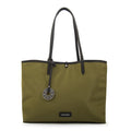 Cartera tote bote reversible moira grande verde oliva