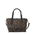 Cartera tote bote reversible moira mediana gris oscuro