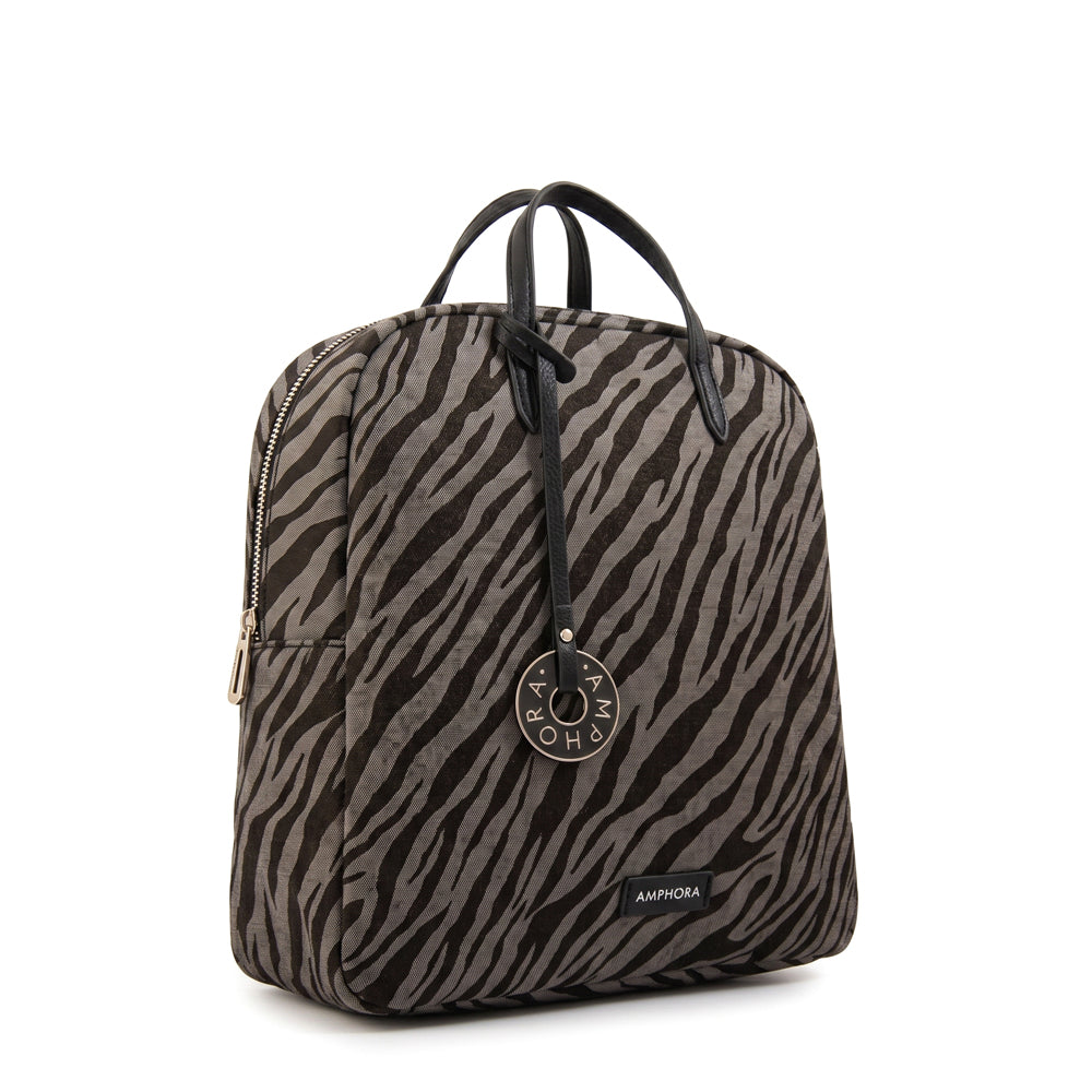 Mochila moira mediana gris oscuro