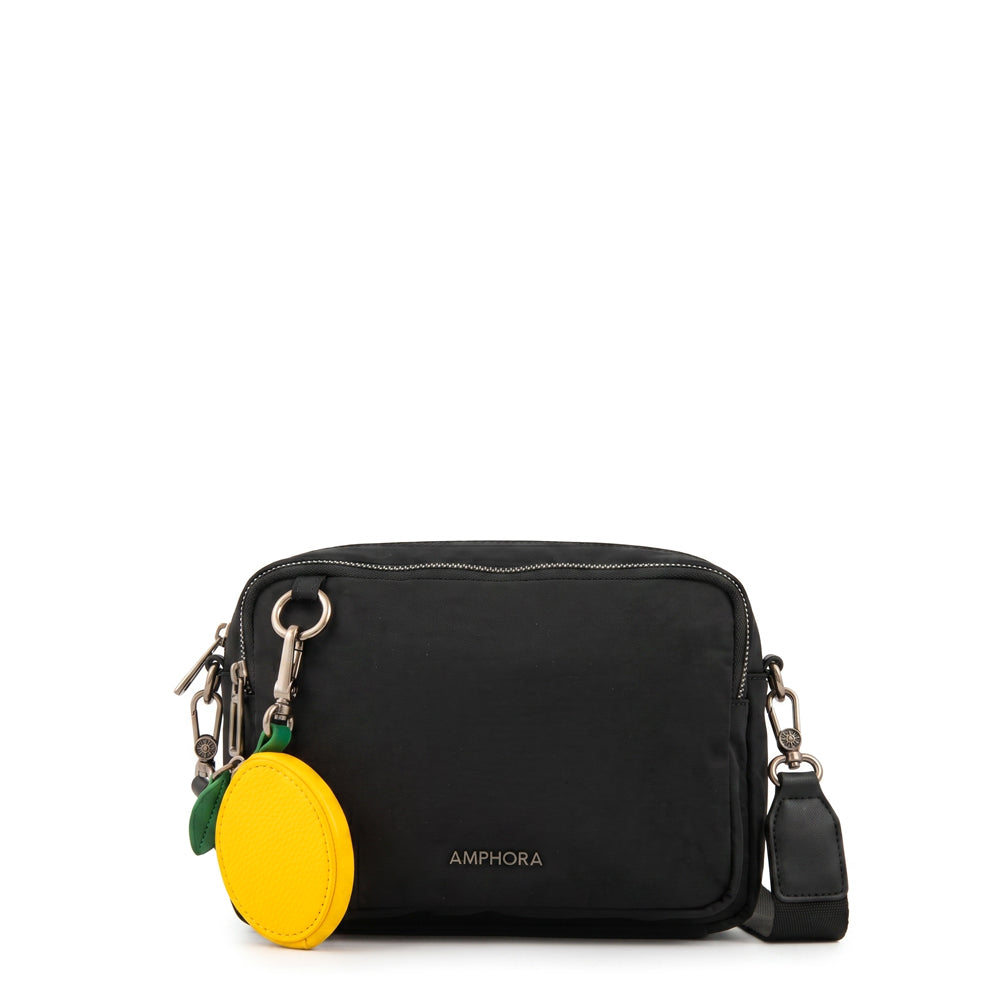 Cartera bandolera lima negro