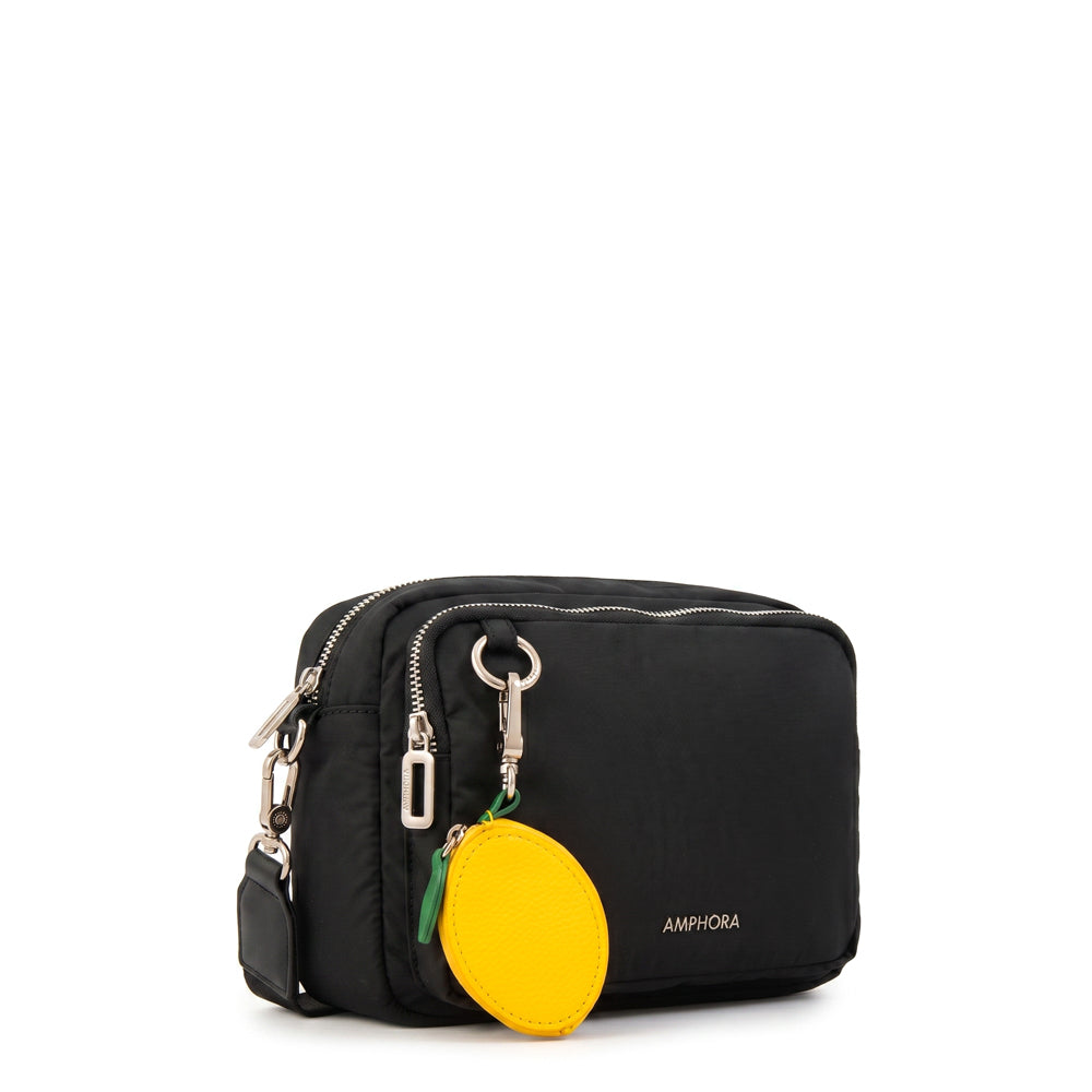 Cartera bandolera lima negro