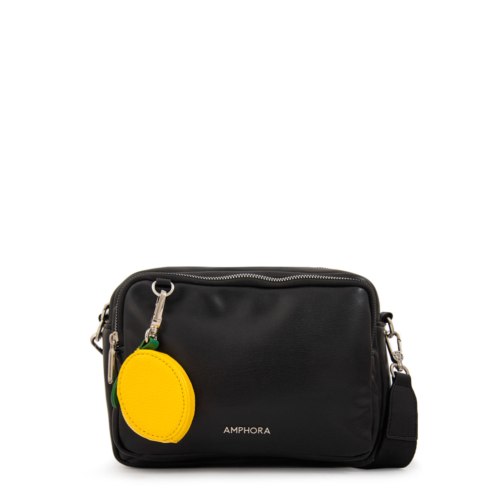 Cartera bandolera lima negro