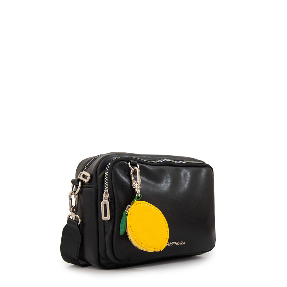 Cartera bandolera lima negro