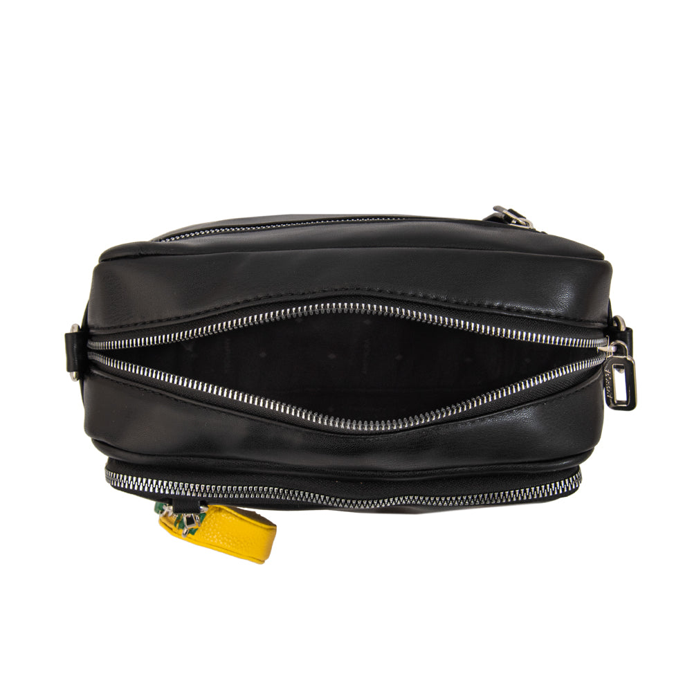 Cartera bandolera lima negro