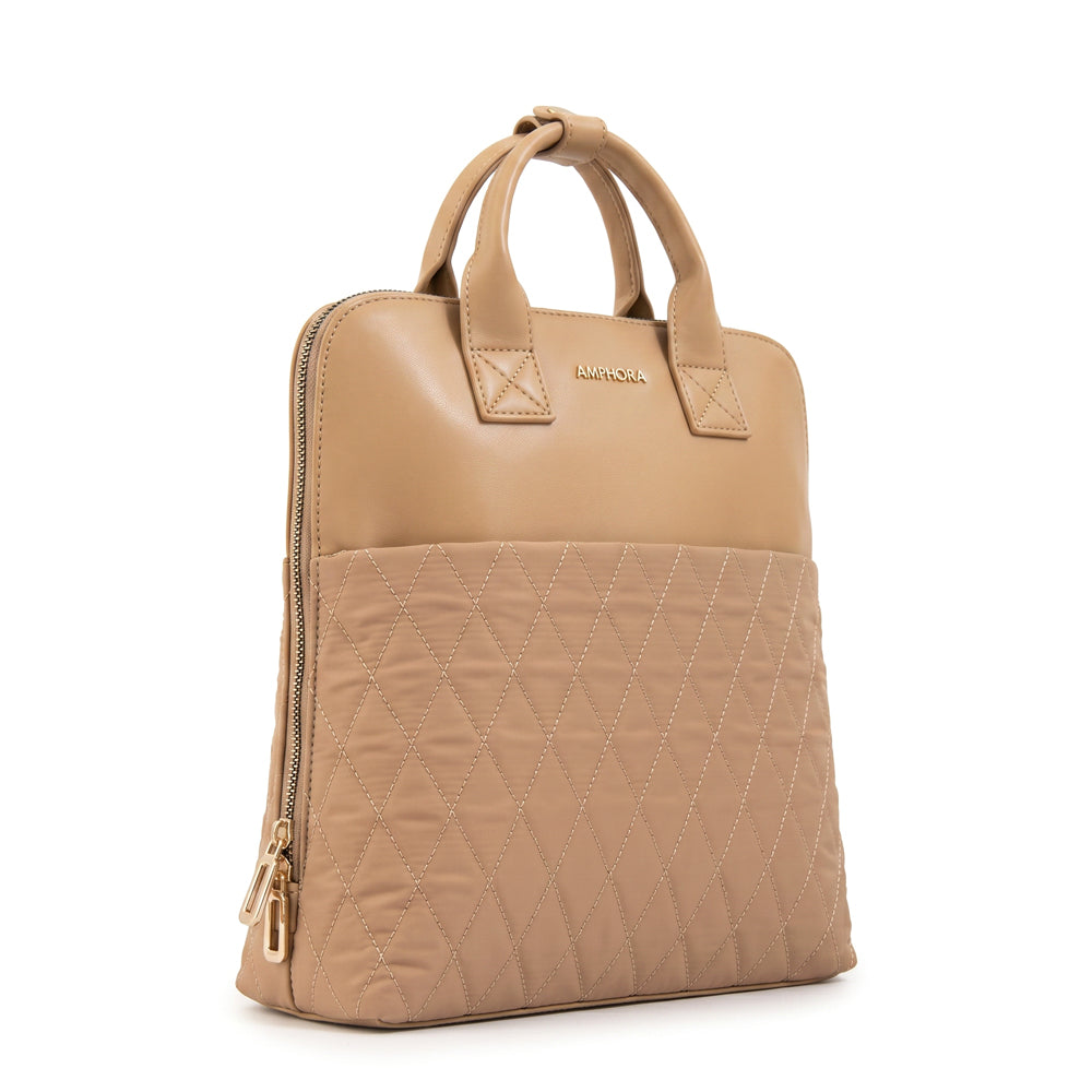 Mochila durian beige
