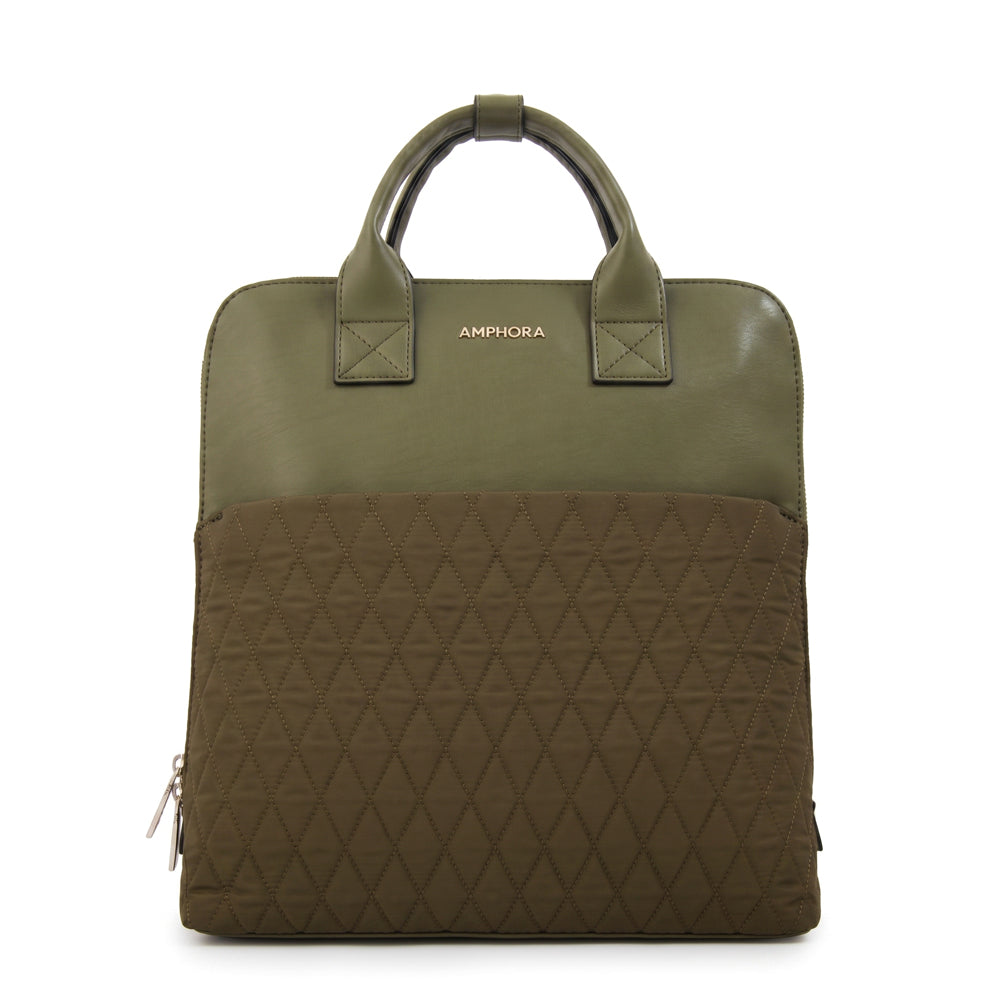 Mochila durian verde oliva
