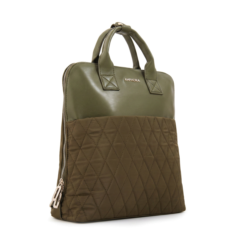 Mochila durian verde oliva
