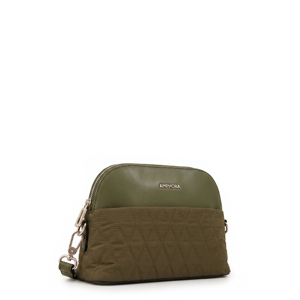 Cartera bandolera durian verde oliva
