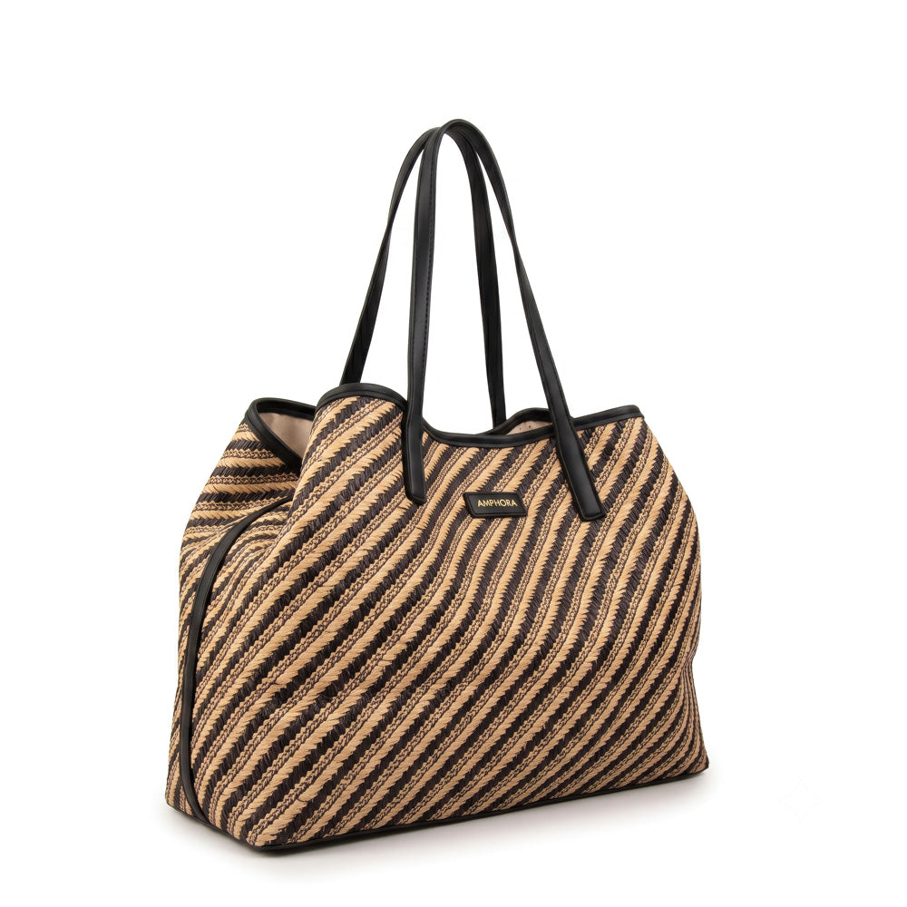 Cartera tote eva negro