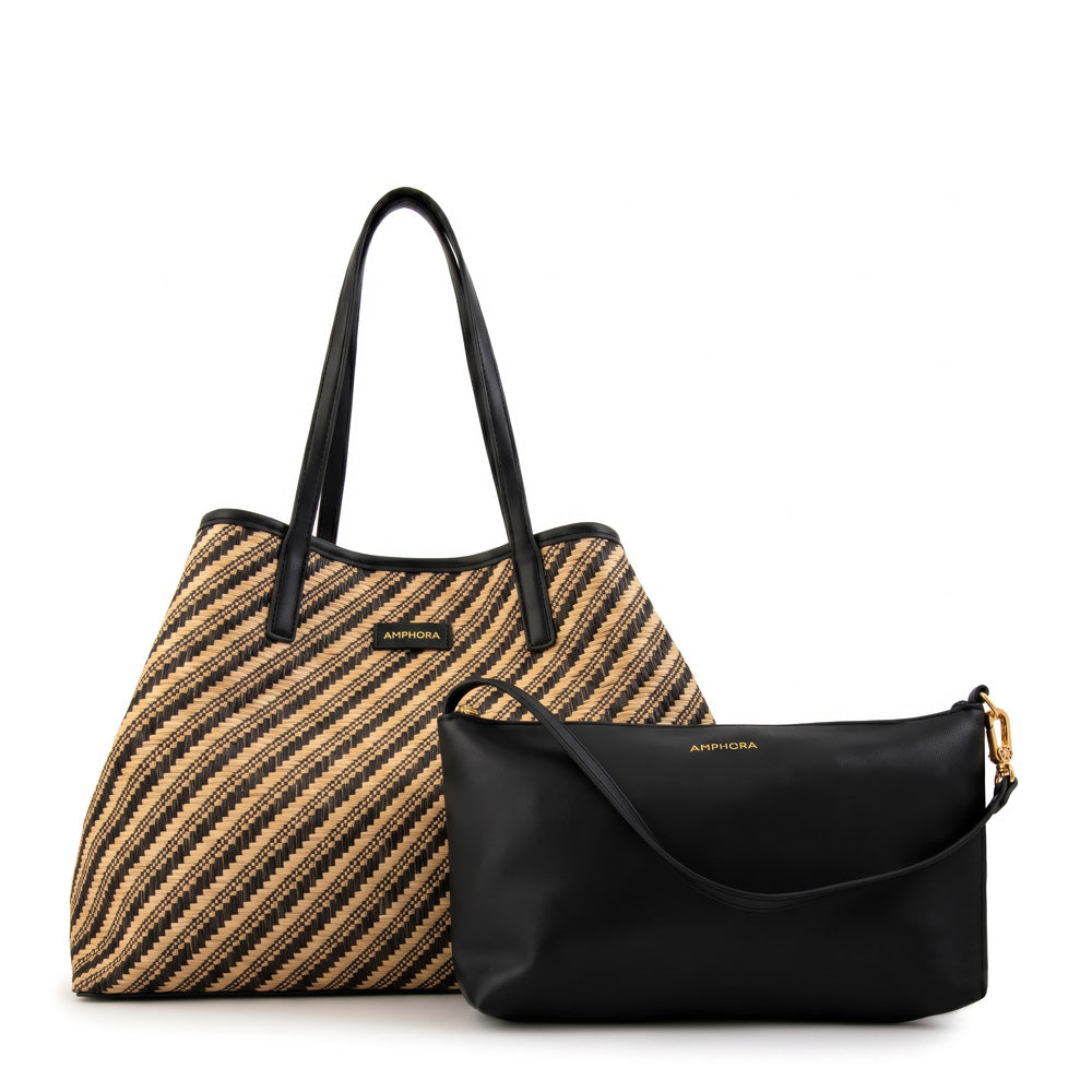 Cartera tote eva negro