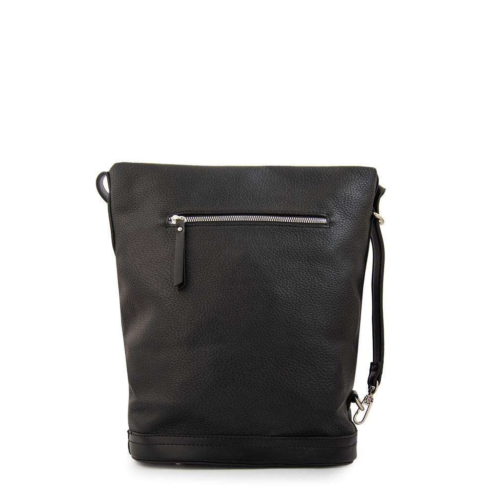 Cartera corte recto gigi negro