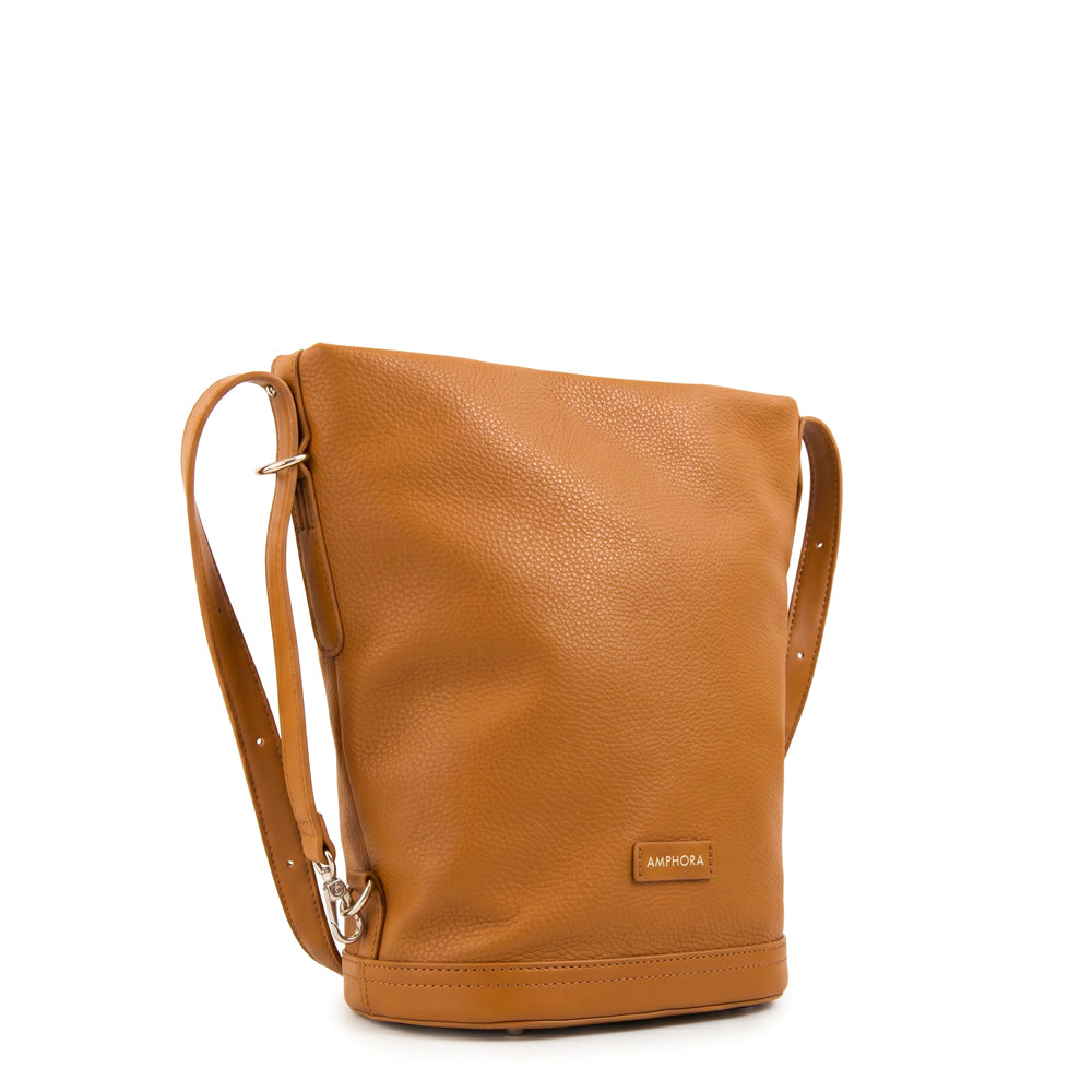 Cartera corte recto gigi camel