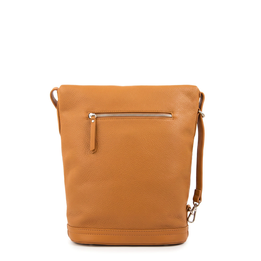 Cartera corte recto gigi camel