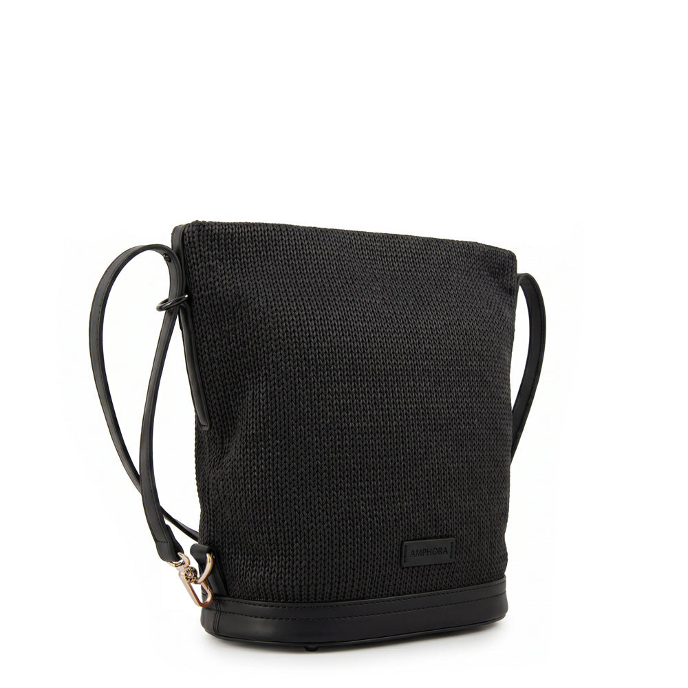 Cartera corte recto gigi negro