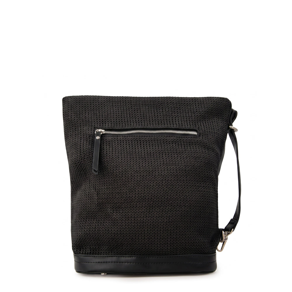 Cartera corte recto gigi negro