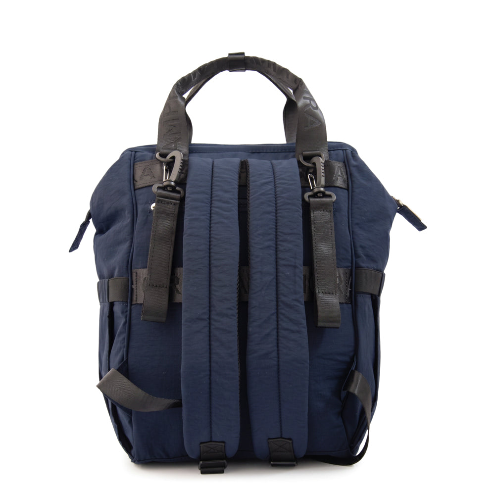 Mochila maternal lucrecia azul oscuro