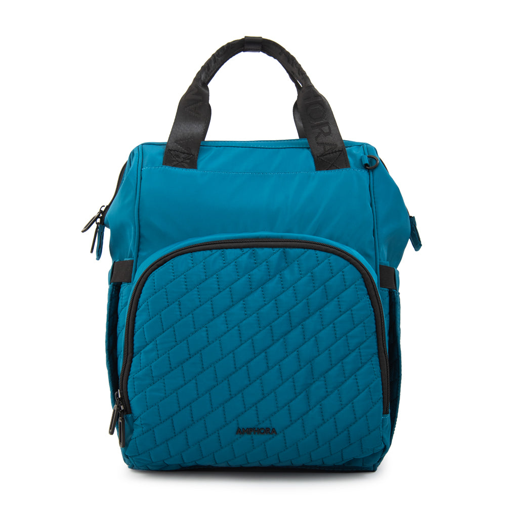 Mochila maternal bambina petroleo