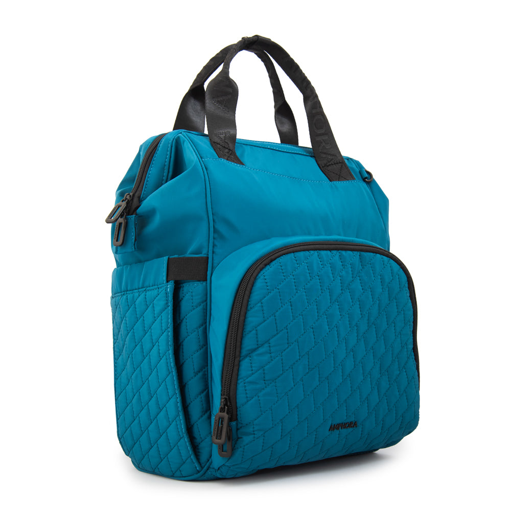 Mochila maternal bambina petroleo