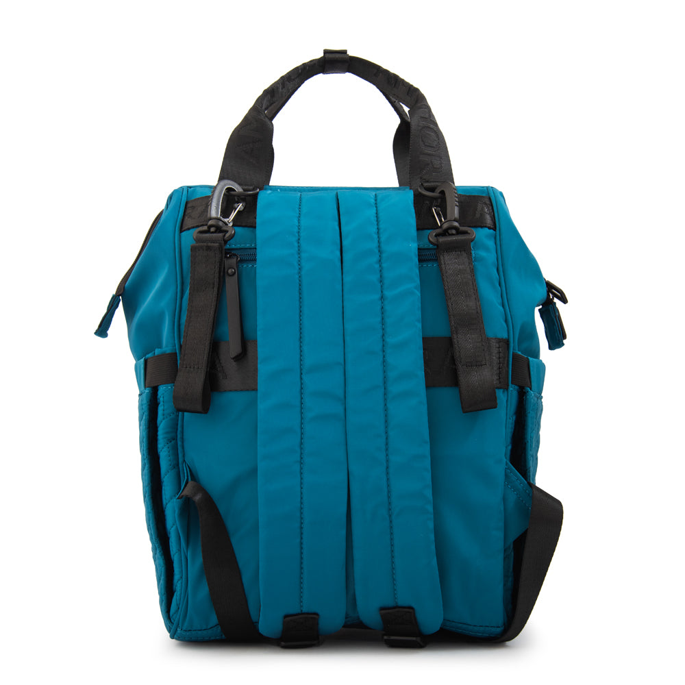 Mochila maternal bambina petroleo