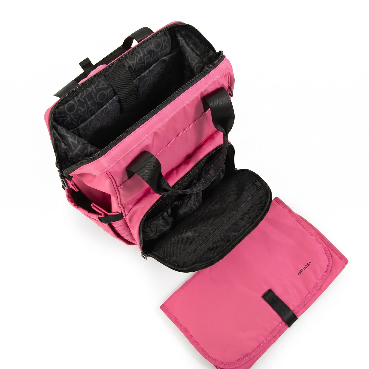 Mochila maternal bambina rosado