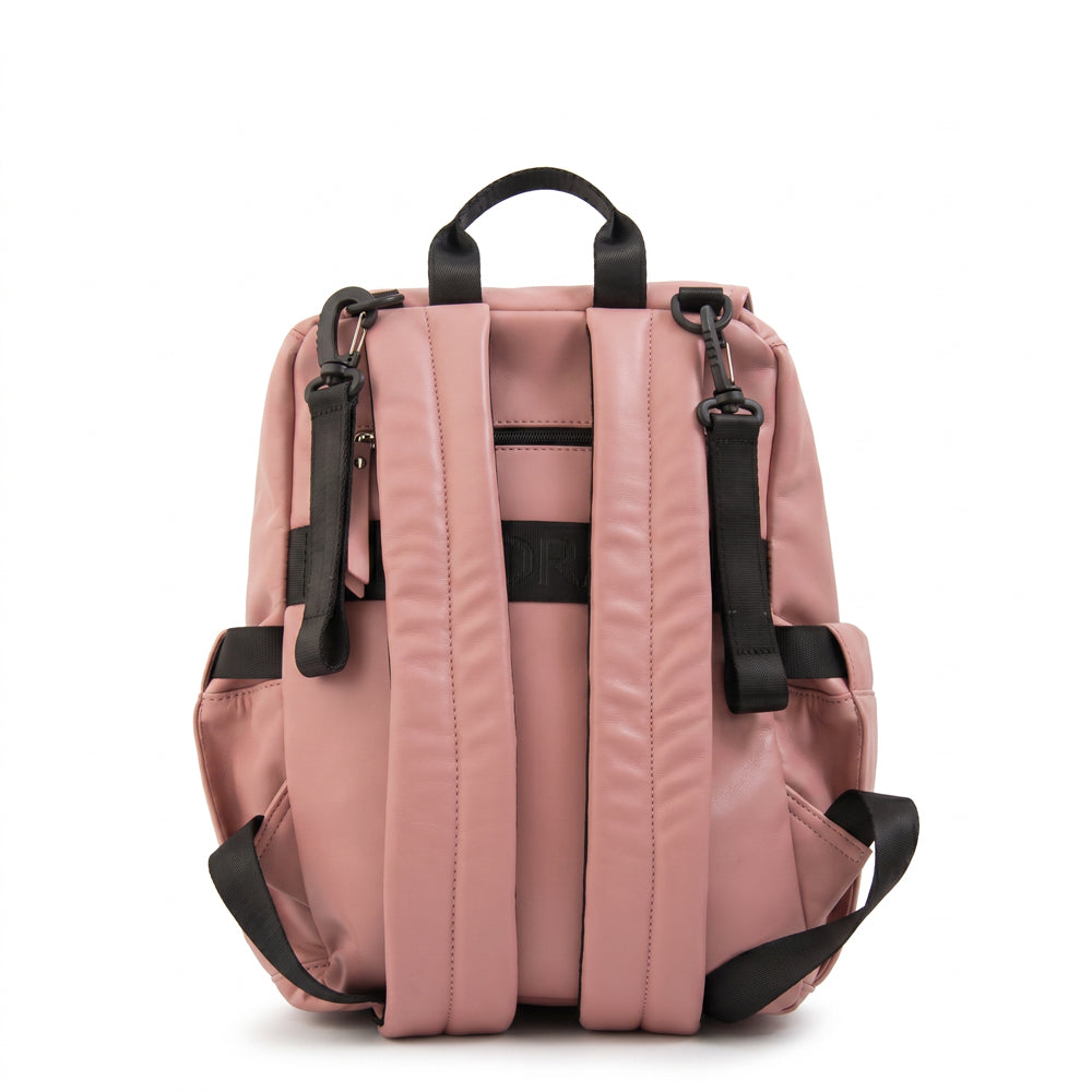 Mochila maternal duna rosa viejo