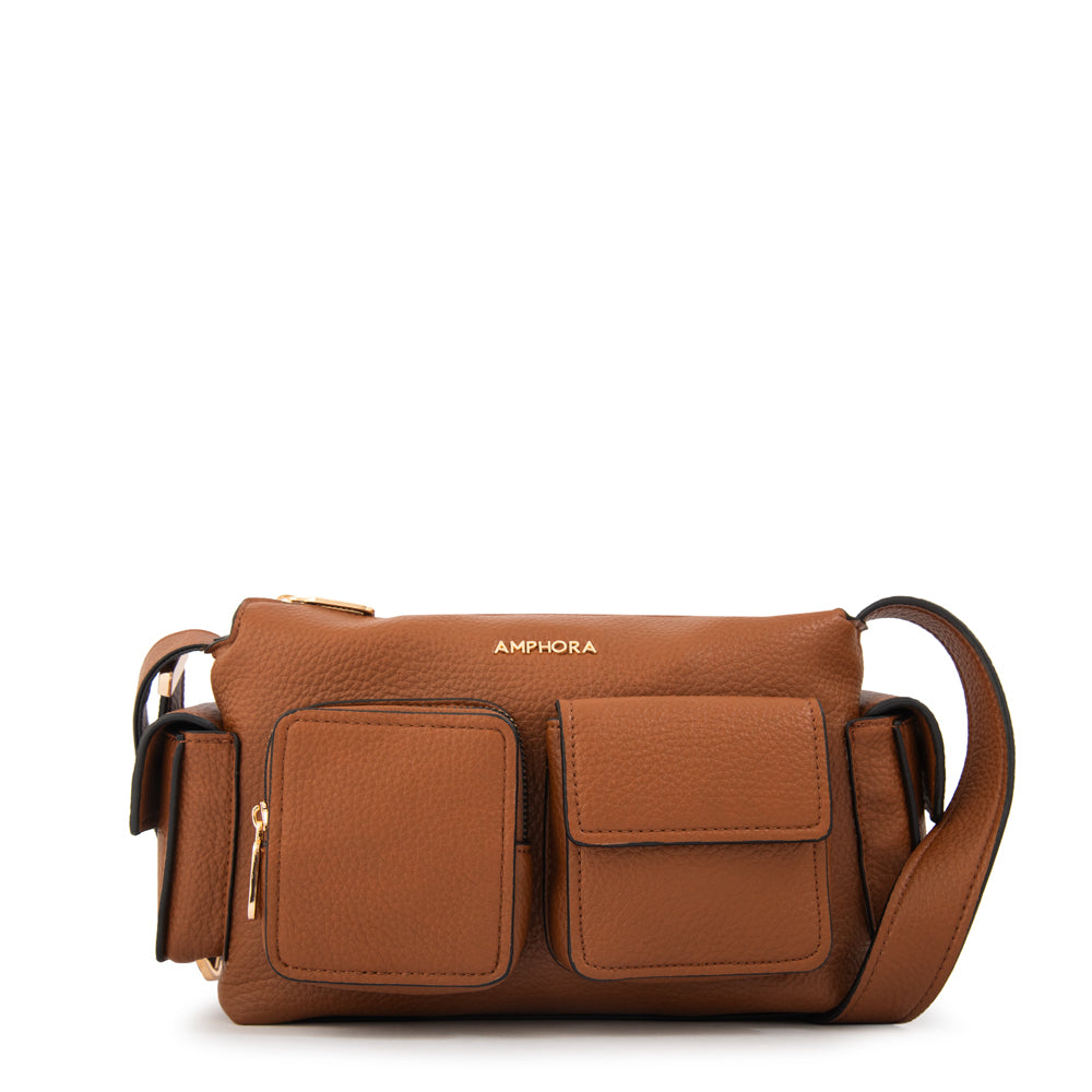 Cartera bandolera daya café