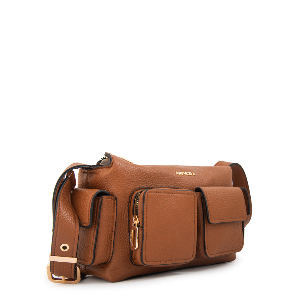 Cartera bandolera daya café