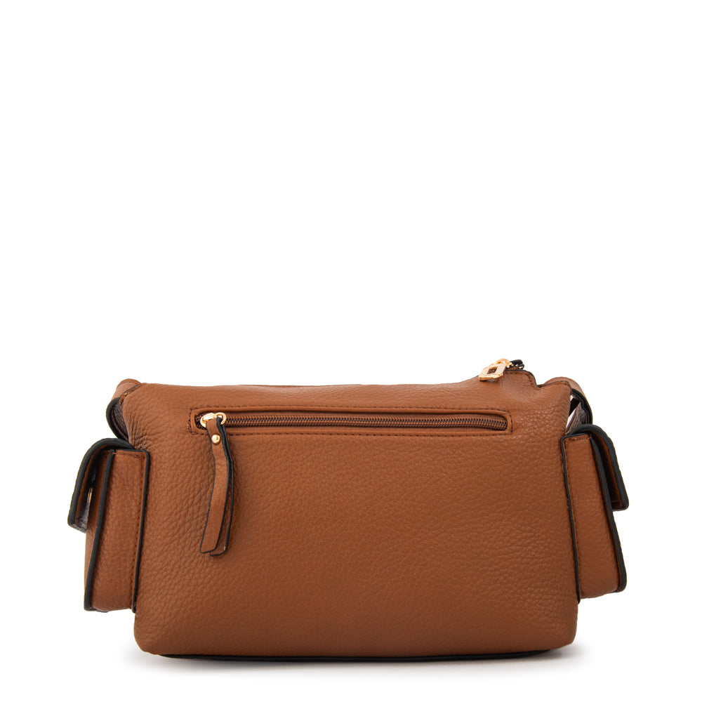 Cartera bandolera daya café