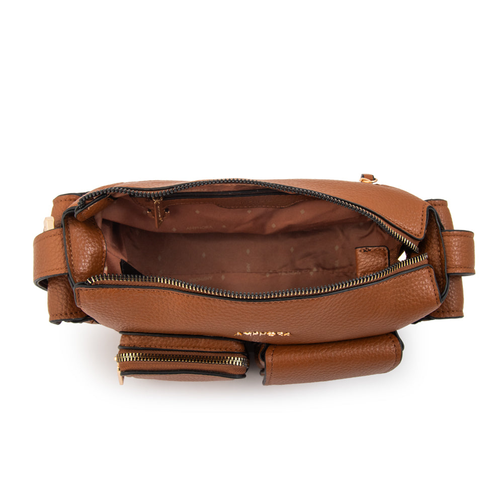 Cartera bandolera daya café
