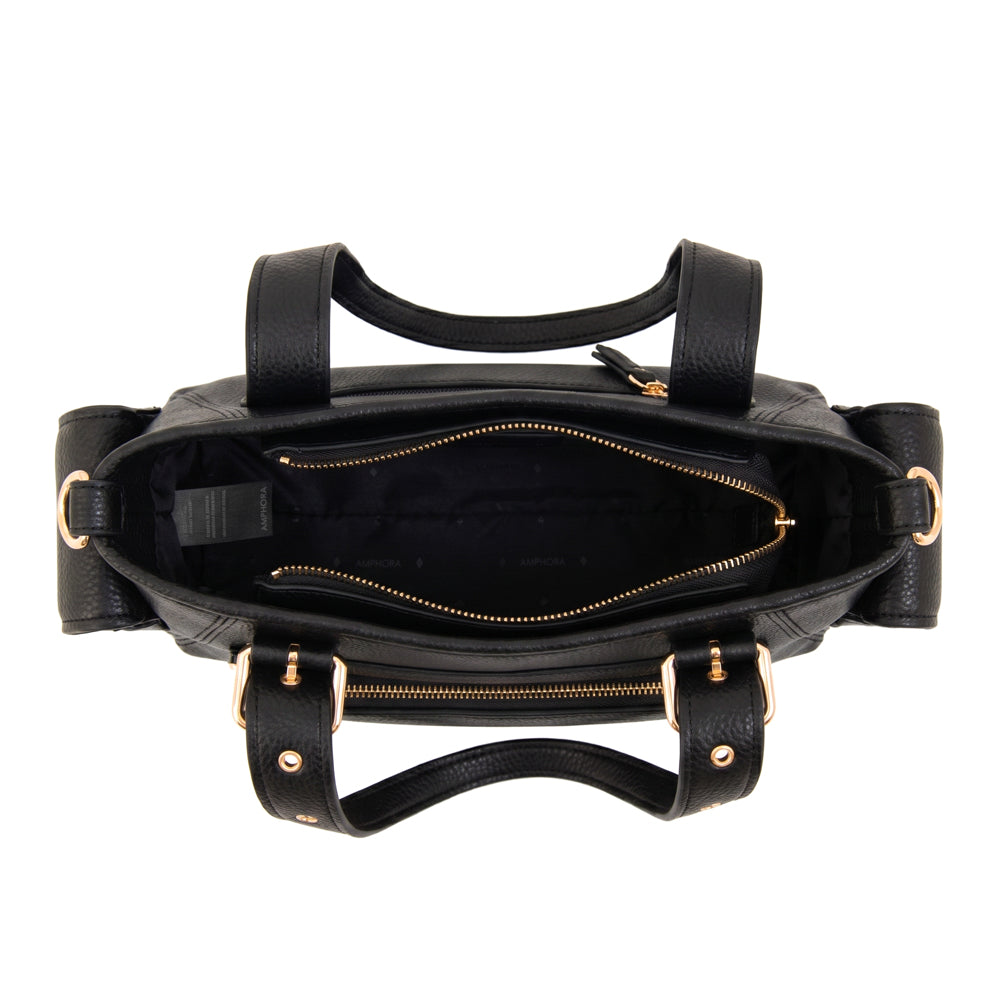 Cartera tote tiana negro
