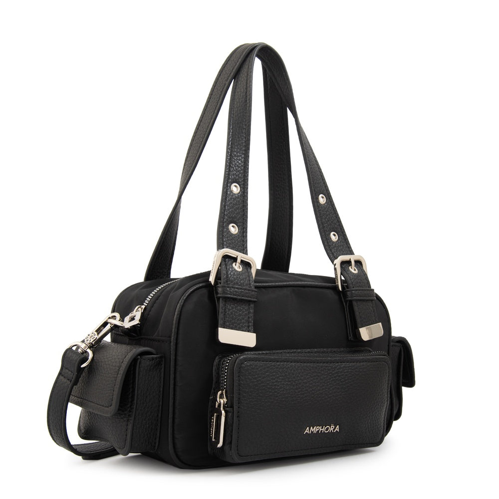 Cartera tote baul tiana negro