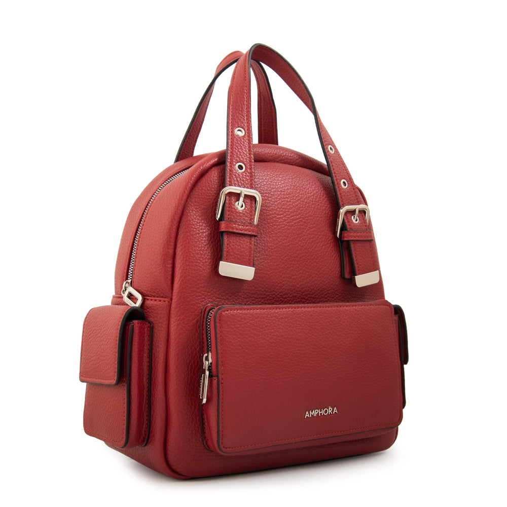 Mochila tiana rojo oscuro