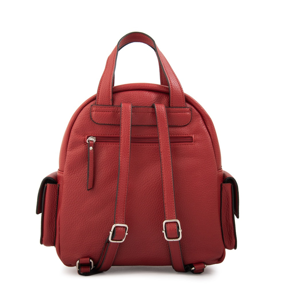 Mochila tiana rojo oscuro
