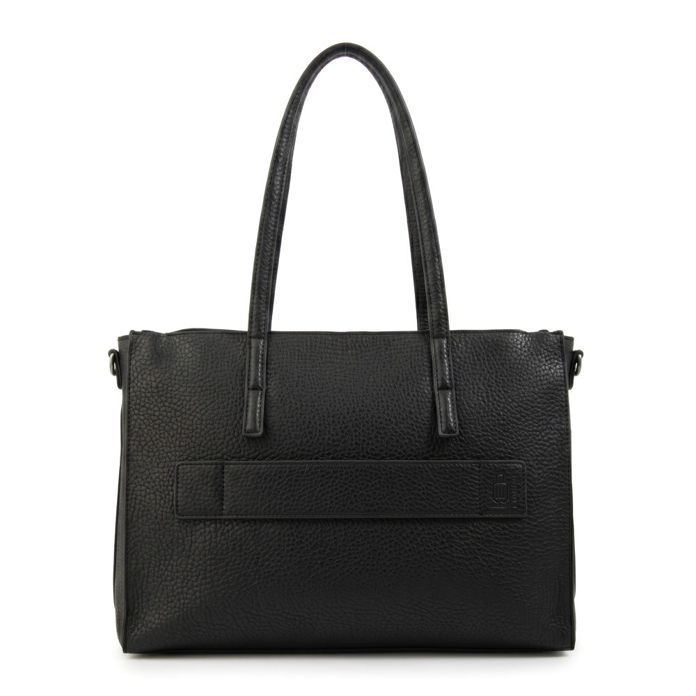 Cartera tote porta notebook ignacia negro