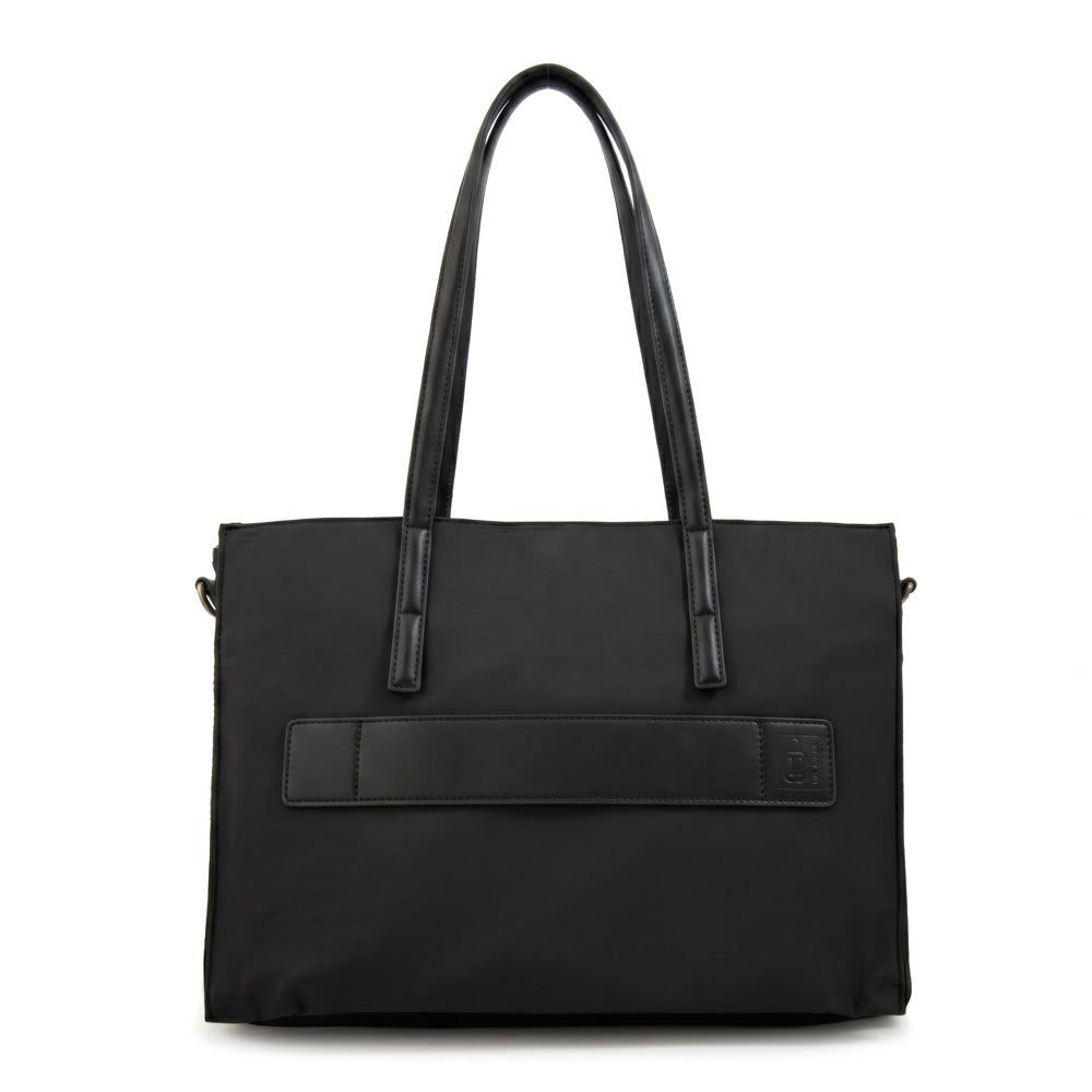 Cartera tote porta notebook ignacia negro