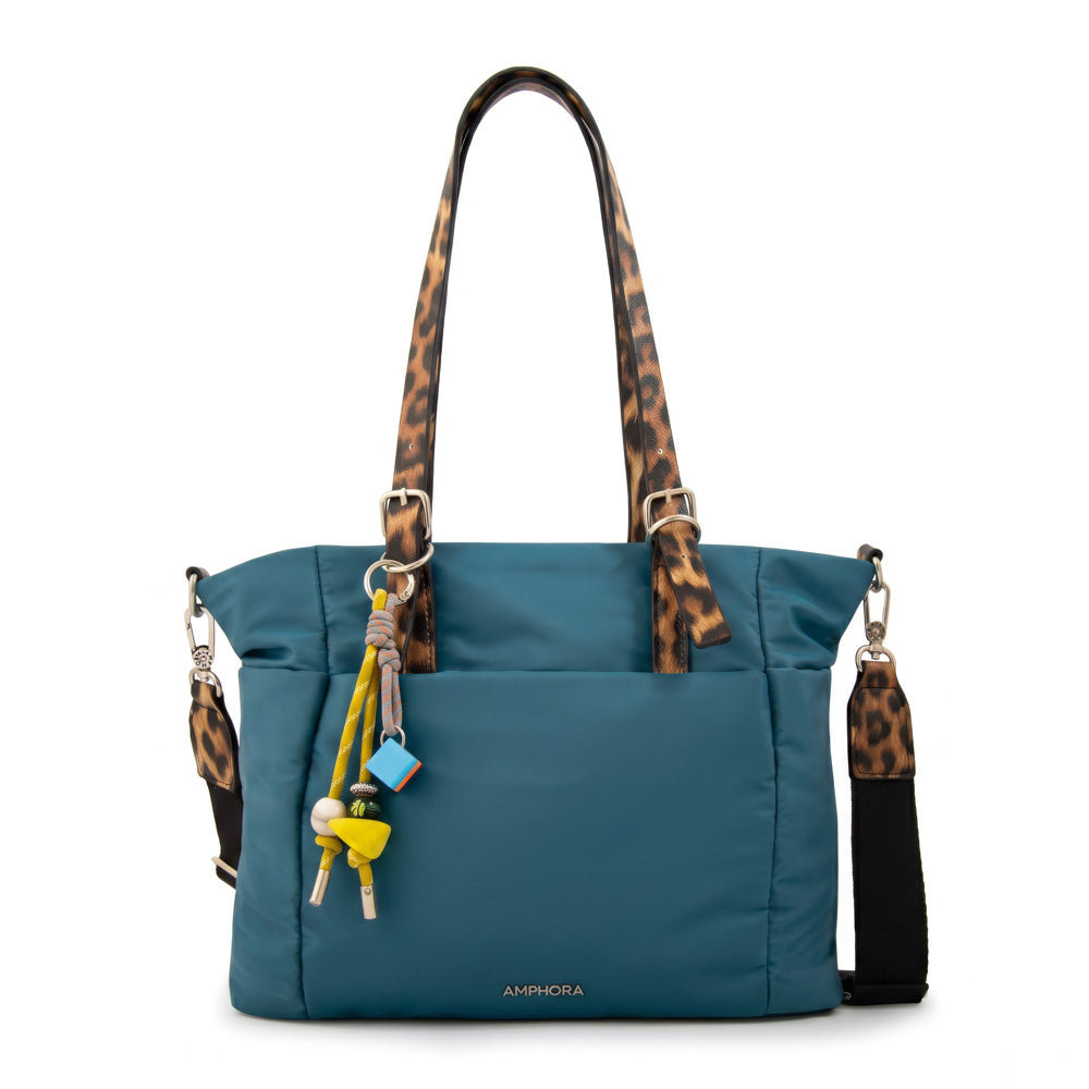 Cartera tote lily petroleo