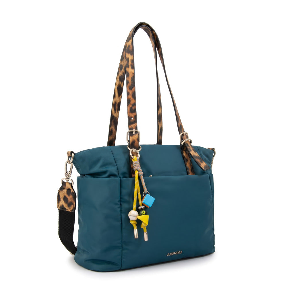 Cartera tote lily petroleo