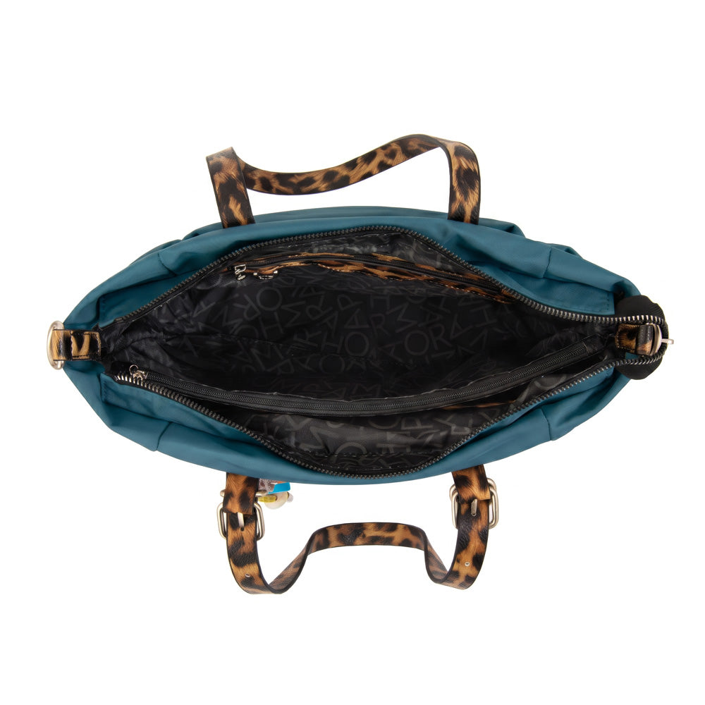 Cartera tote lily petroleo