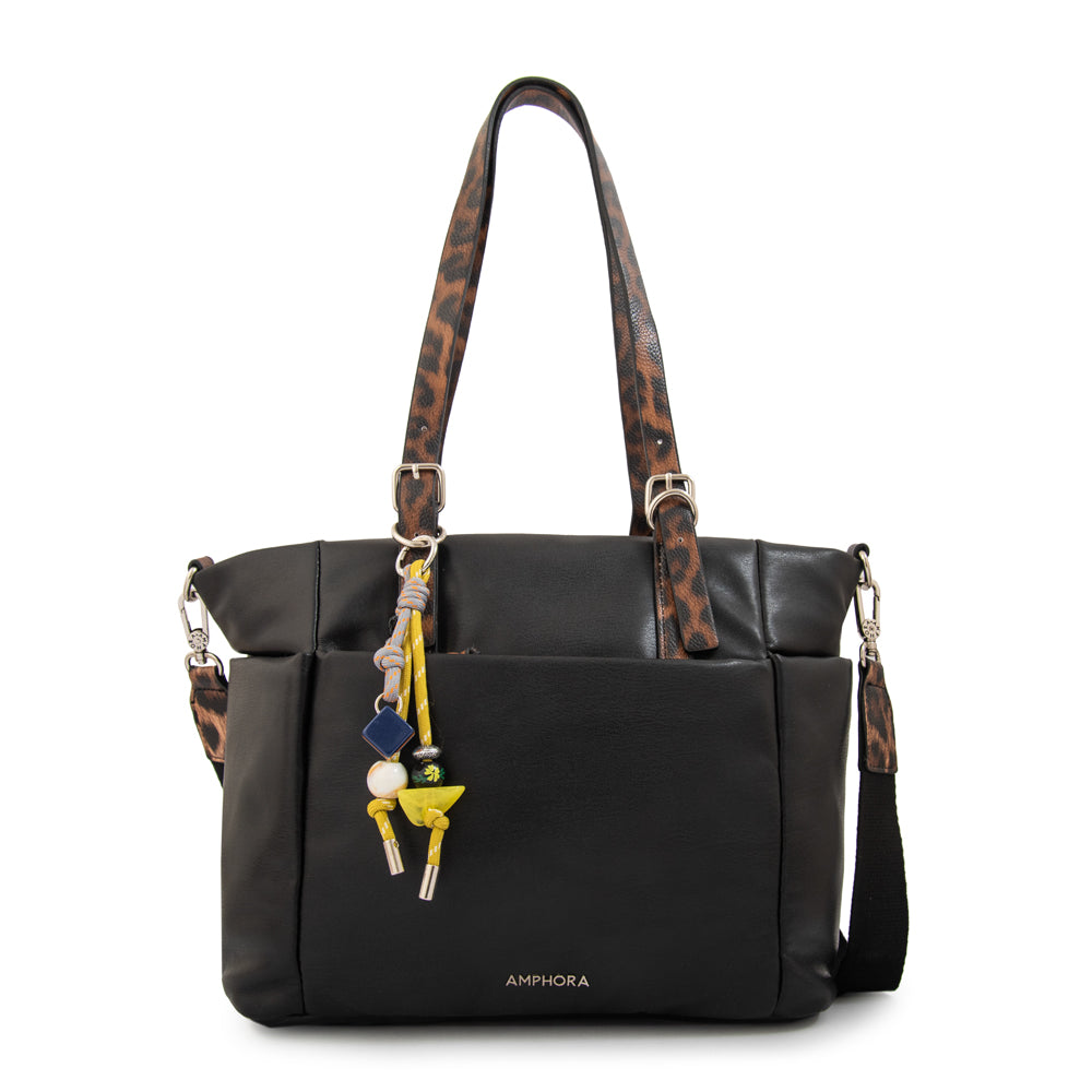Cartera tote lily negro