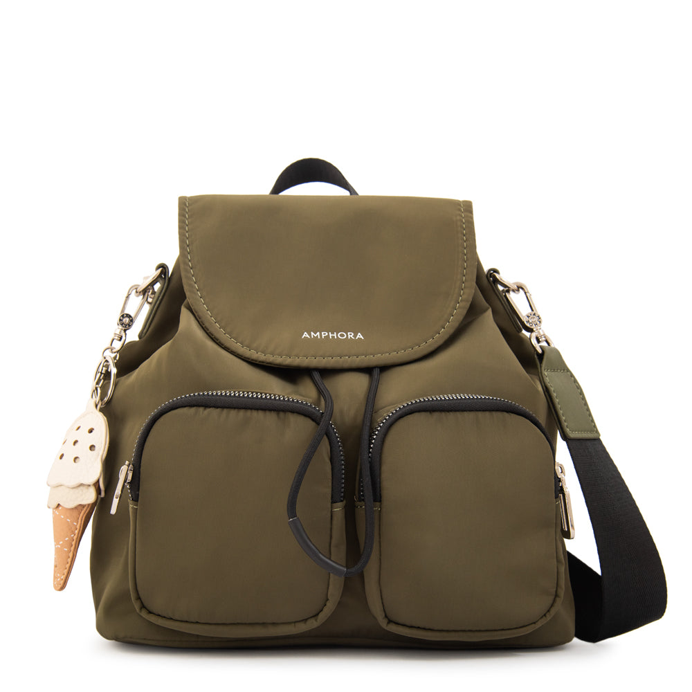 Mochila gelatto verde oliva
