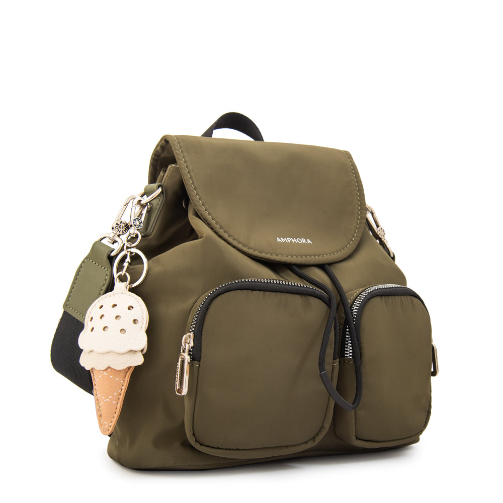 Mochila gelatto verde oliva