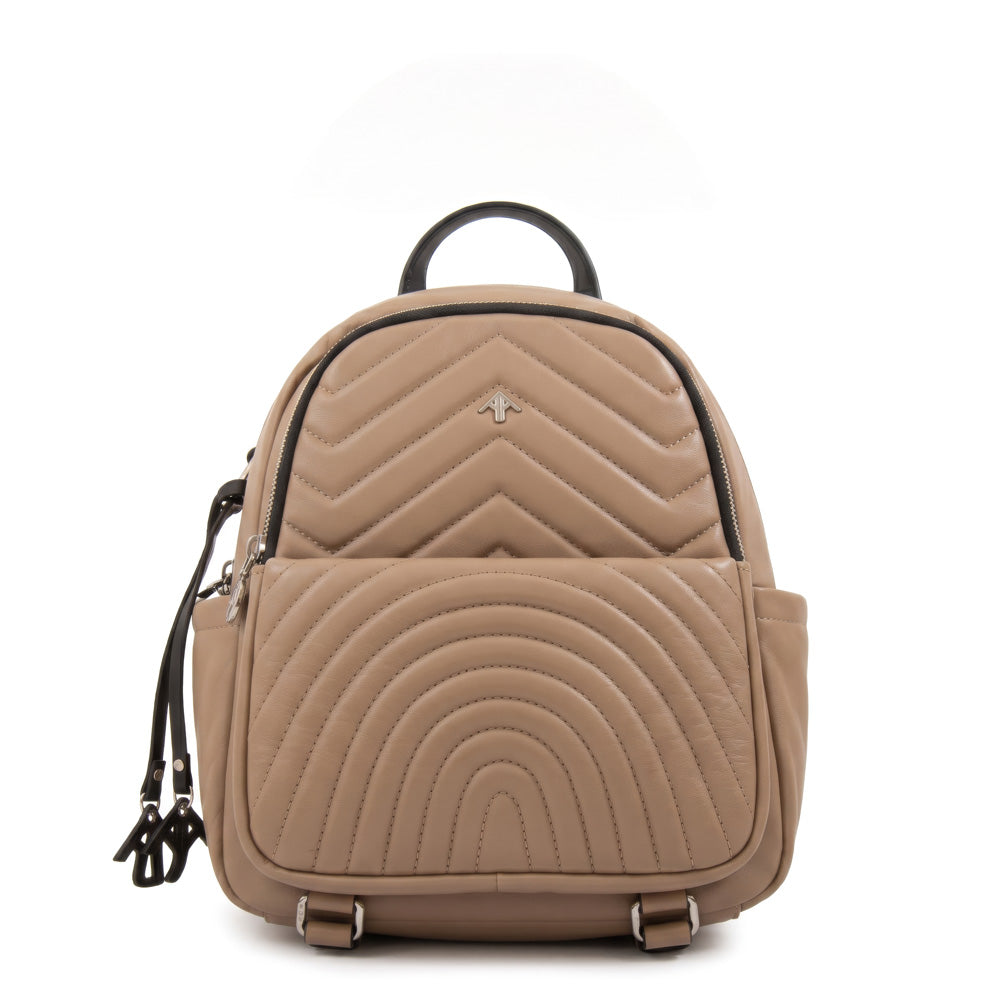 Mochila georgia pequeña beige oscuro
