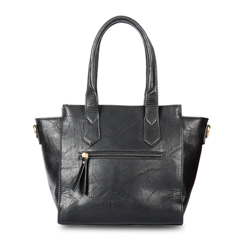 Cartera tote tres divisiones ezella grande negro